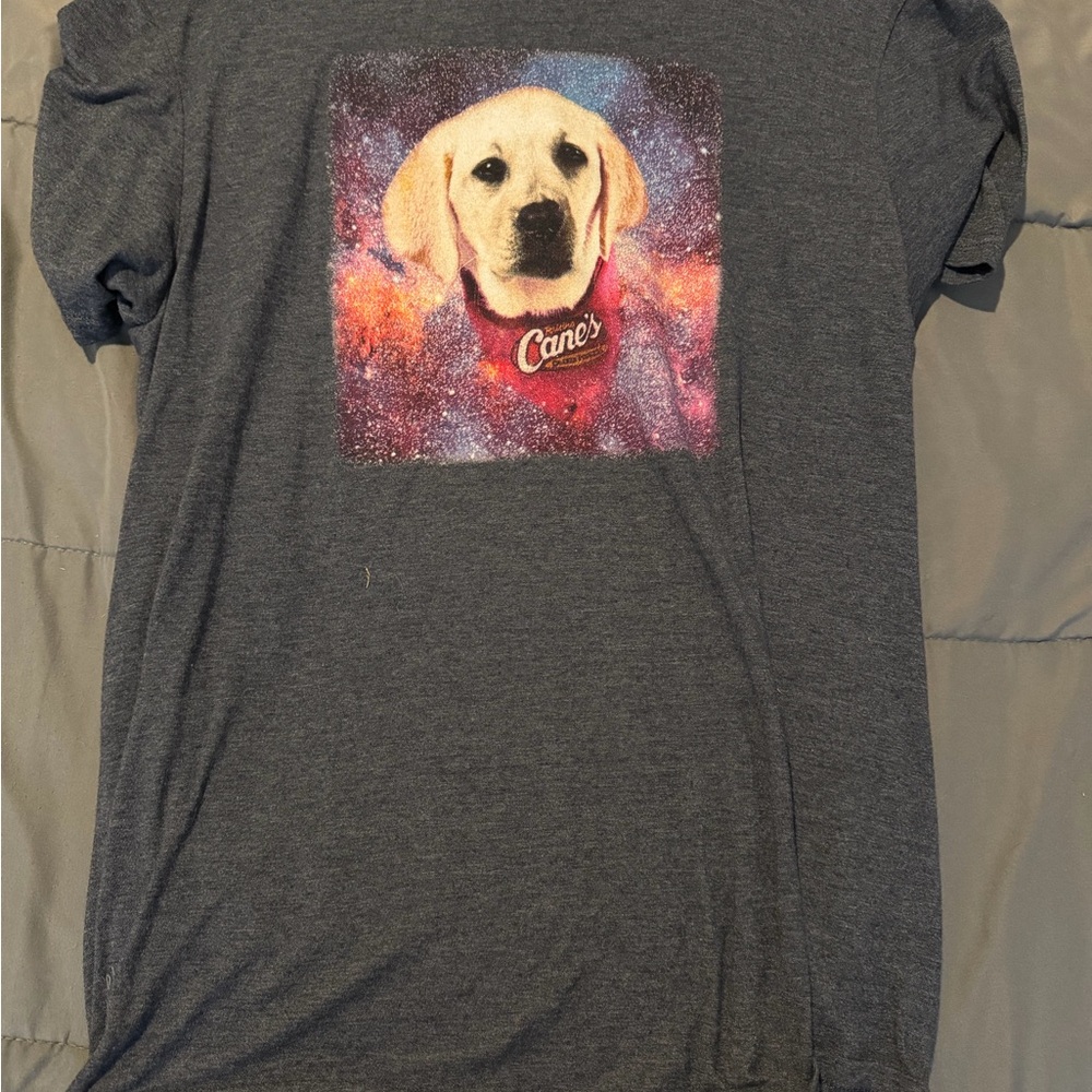 Gray Dog Graphic T-Shirt